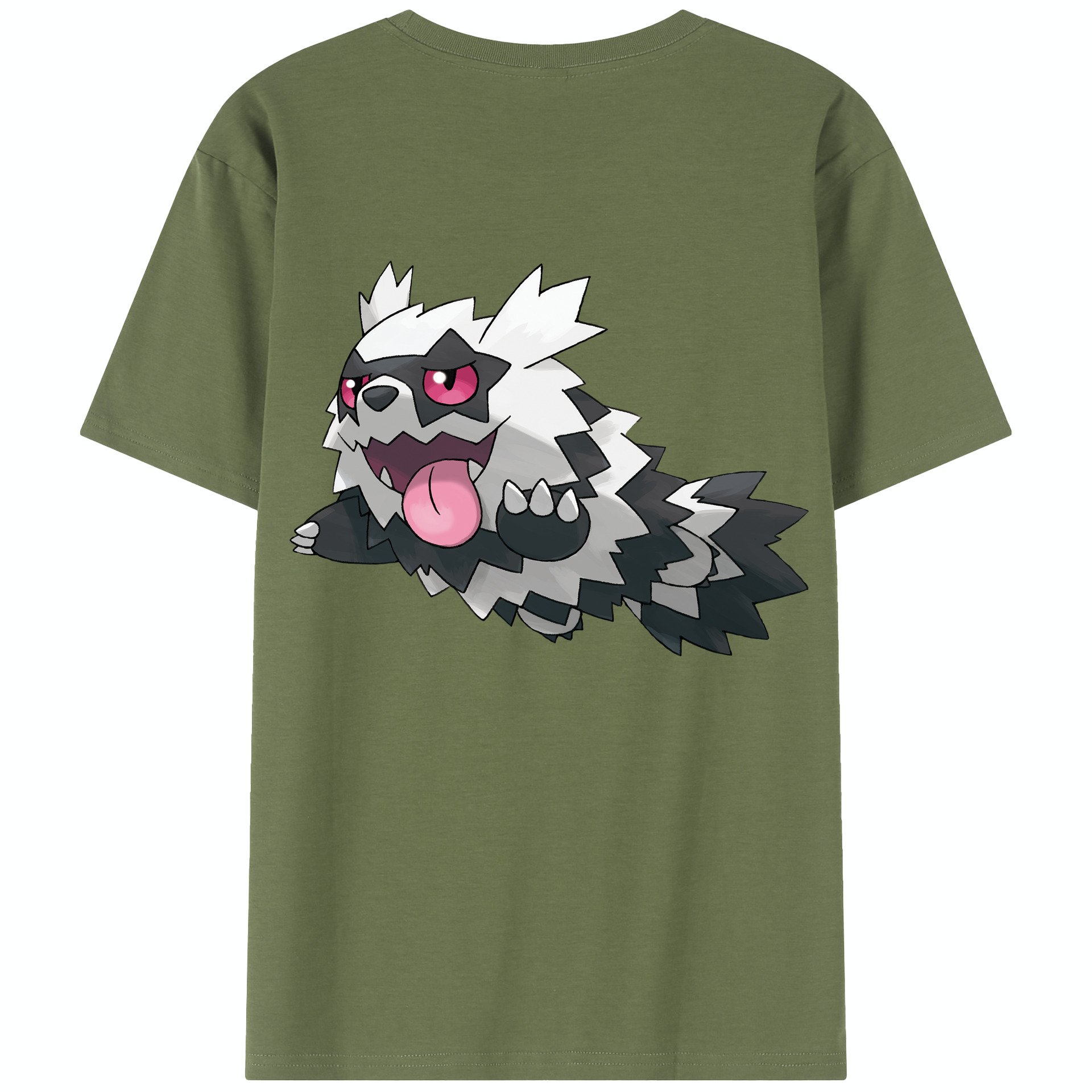 （画像用） ポケットモンスター Pokémon 綿100％半袖Tシャツ（背面プリント）
